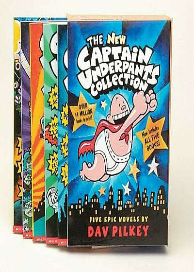 The New Captain Underpants Collection, Paperback