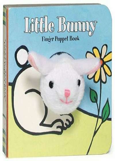 Little Bunny Finger Puppet Book 'With Finger Puppet', Hardcover