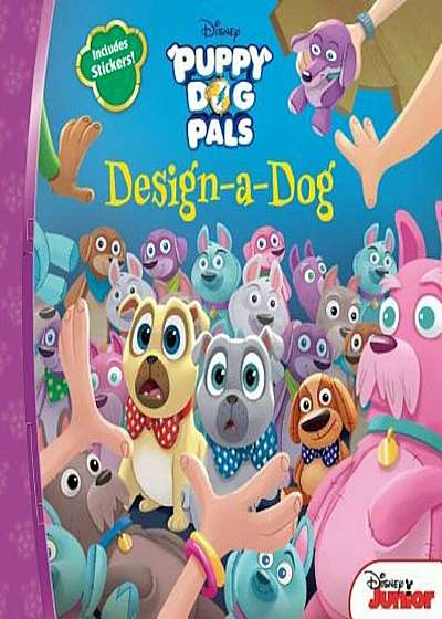 Puppy Dog Pals Design-A-Dog, Paperback