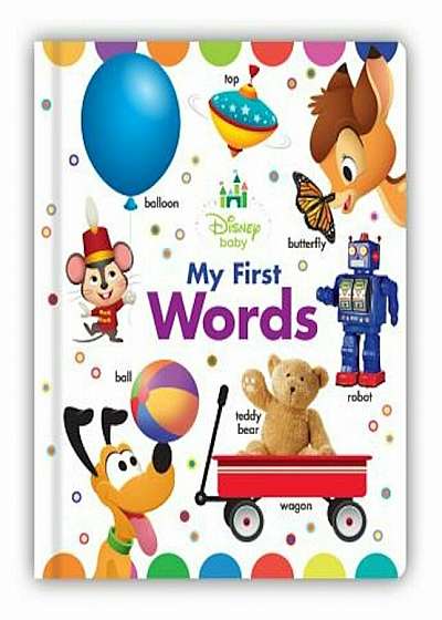 Disney Baby My First Words, Hardcover