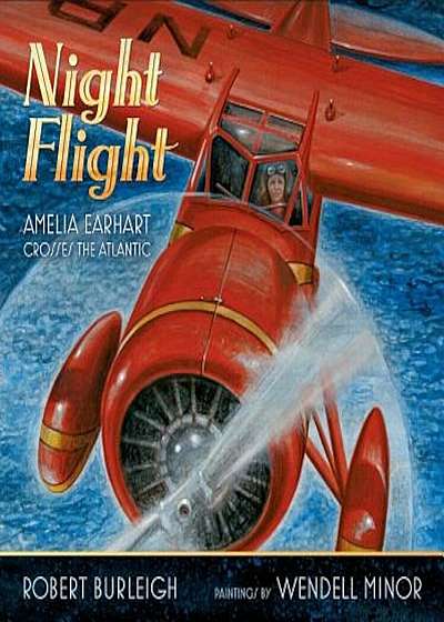 Library Book: Night Flight: Amelia Earhart Crosses the Atlantic, Hardcover