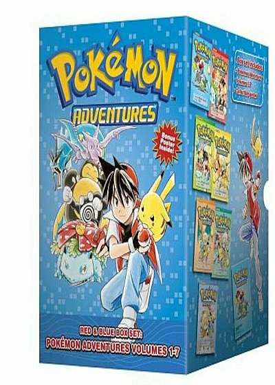 Pokemon Adventures Red & Blue Box Set: Volumes 1-7, Paperback