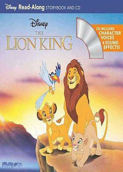 The Lion King Read-Along Storybook 'With CD (Audio)', Paperback