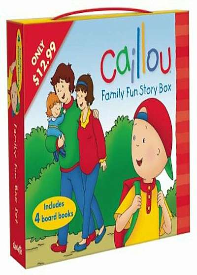 Caillou: Family Fun Story Box, Hardcover