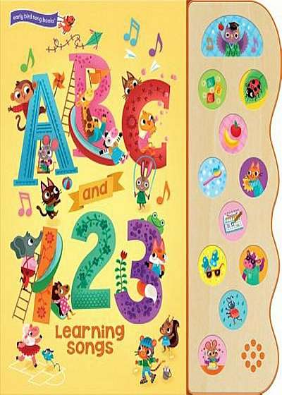 ABC and 123 Learning Songs, Hardcover