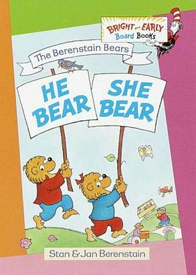 He Bear, She Bear, Hardcover