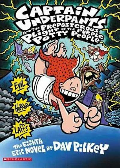 Captain Underpants and the Preposterous Plight of the Purple Potty People, Paperback