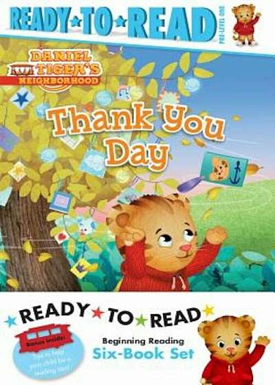 Daniel Tiger Ready-To-Read Value Pack: Thank You Day; Friends Help Each Other; Daniel Plays Ball; Daniel Goes Out for Dinner; Daniel Feels Left Out; D, Paperback