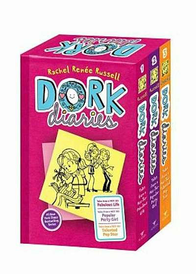 Dork Diaries Box Set (Book 1-3): Dork Diaries; Dork Diaries 2; Dork Diaries 3, Hardcover