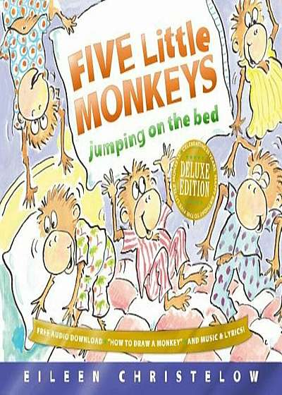 Five Little Monkeys Jumping on the Bed 25th Anniversary Edition, Hardcover