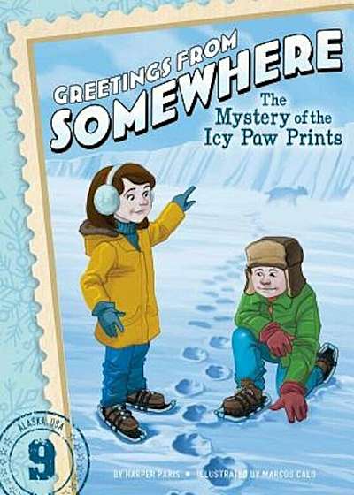 The Mystery of the Icy Paw Prints, Paperback