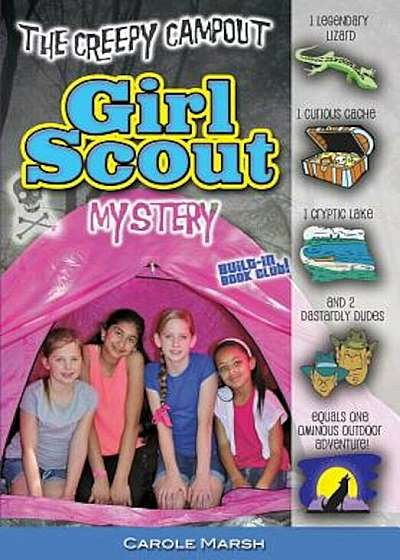 The Creepy Campout Girl Scout Mystery, Paperback