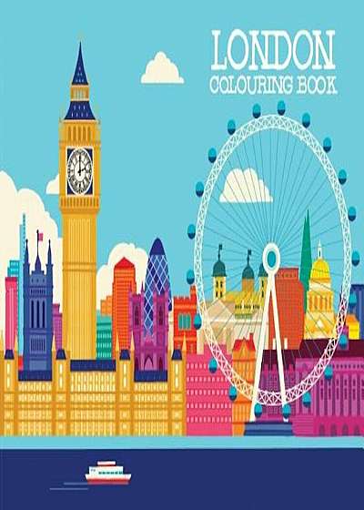London Colouring Book, Paperback