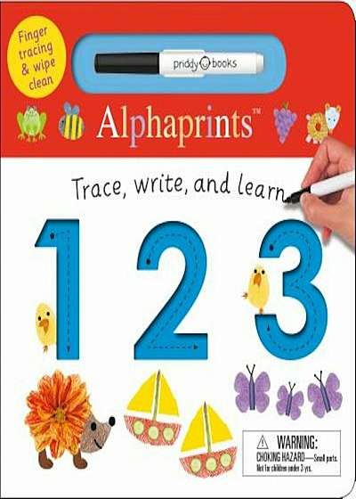 Alphaprints: Trace, Write, and Learn 123, Hardcover