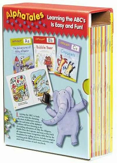 AlphaTales: A Set of 26 Irresistible Animal Storybooks That Build Phonemic Awareness & Teach Each Letter of the Alphabet 'With Teacher's Guide', Paperback