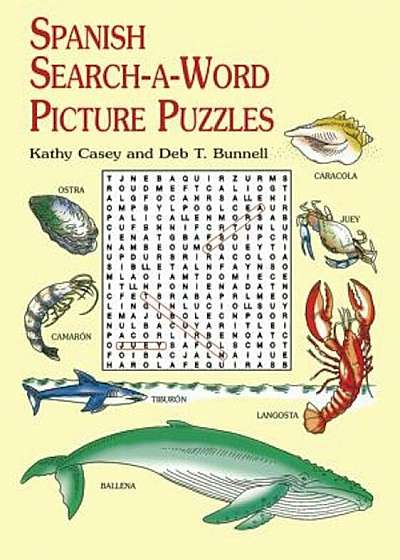 Spanish Search-A-Word Picture Puzzles, Paperback