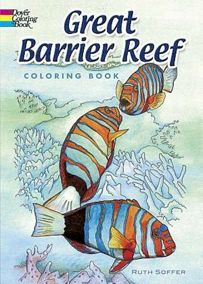 Great Barrier Reef Coloring Book, Paperback