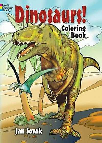 Dinosaurs! Coloring Book, Paperback