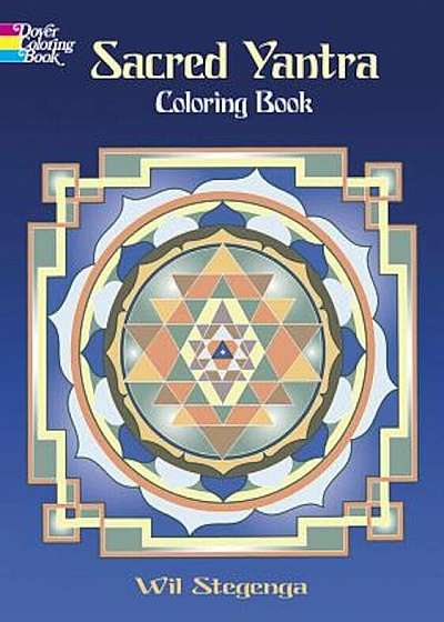 Sacred Yantra Coloring Book, Paperback