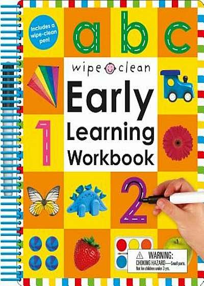 Wipe Clean: Early Learning Workbook, Paperback