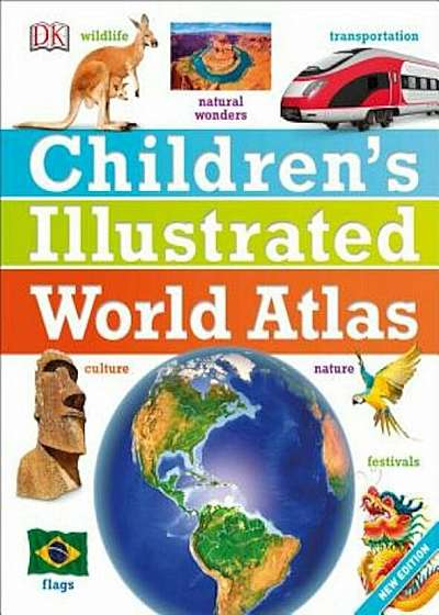 Children's Illustrated World Atlas, Hardcover