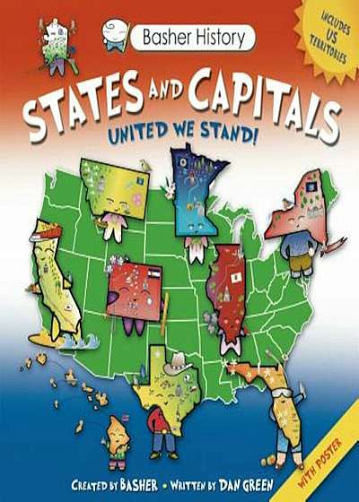 States and Capitals: United We Stand! 'With Poster', Paperback
