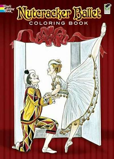 Nutcracker Ballet Coloring Book, Paperback