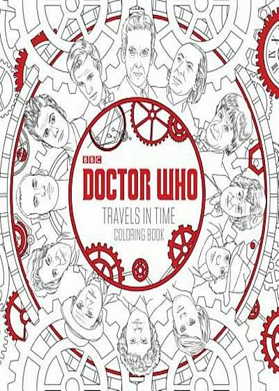 Doctor Who Travels in Time Coloring Book, Paperback