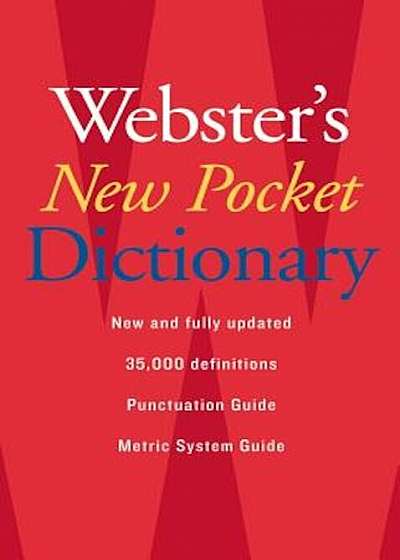 Webster's New Pocket Dictionary, Paperback