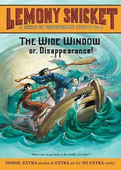 A Series of Unfortunate Events '3: The Wide Window, Paperback