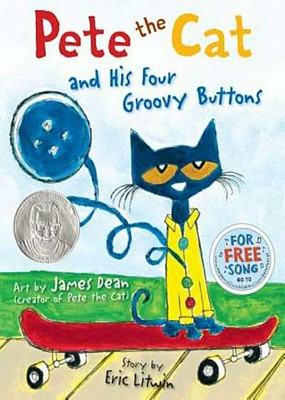 Pete the Cat and His Four Groovy Buttons, Hardcover