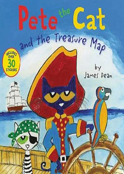 Pete the Cat and the Treasure Map, Paperback