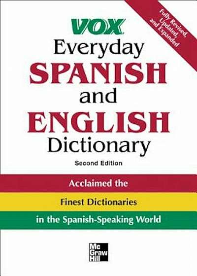 Vox Everyday Spanish and English Dictionary: English-Spanish/Spanish-English, Paperback