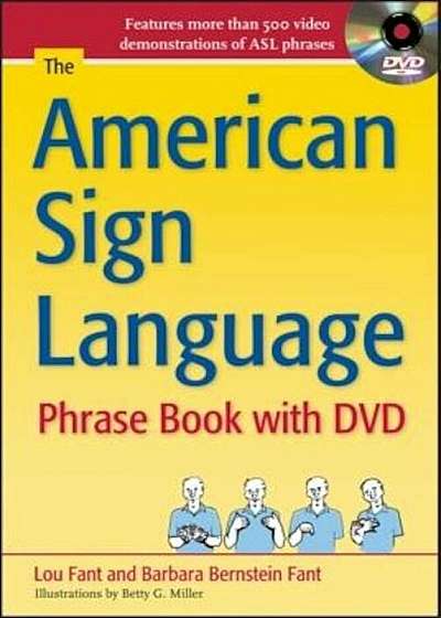 The American Sign Language Phrase Book 'With DVD', Paperback