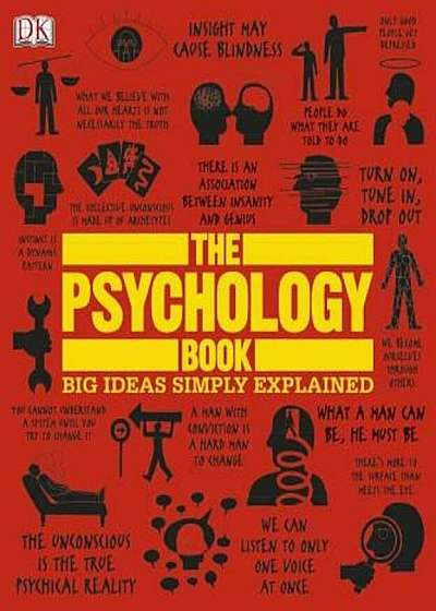 The Psychology Book: Big Ideas Simply Explained, Hardcover