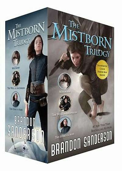 Mistborn Trilogy Set: Mistborn, the Hero of Ages, and the Well of Ascension, Paperback