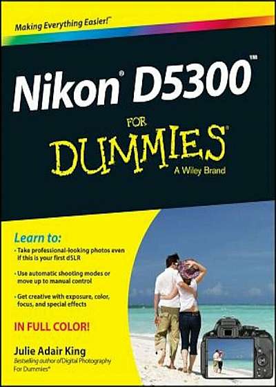 Nikon D5300 for Dummies, Paperback