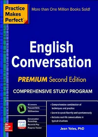 Practice Makes Perfect: English Conversation, Premium Second Edition, Paperback