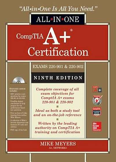 Comptia A+ Certification All-In-One Exam Guide (Exams 220-901 & 220-902), Hardcover