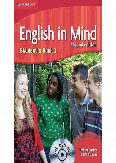 English in Mind Level 1 Student's Book with DVD-ROM: Level 1