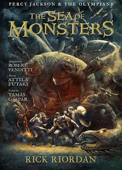 The Sea of Monsters: The Graphic Novel, Paperback