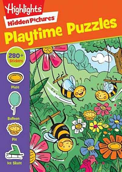 Sticker Playtime Puzzles, Paperback
