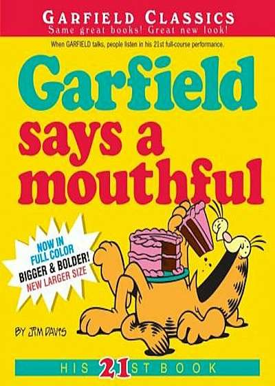 Garfield Says a Mouthful, Paperback