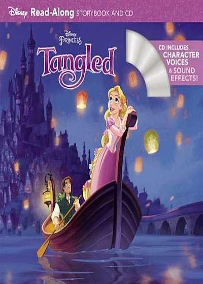 Tangled Read-Along Storybook and CD, Paperback