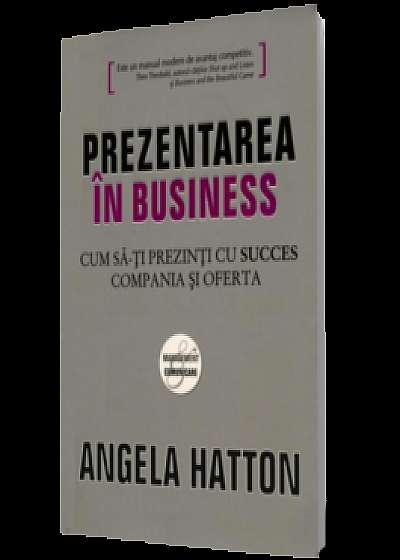 Coperta cărții Prezentarea in business