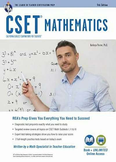 Cset Mathematics Book + Online, Paperback