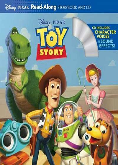 Toy Story Read-Along Storybook and CD, Paperback