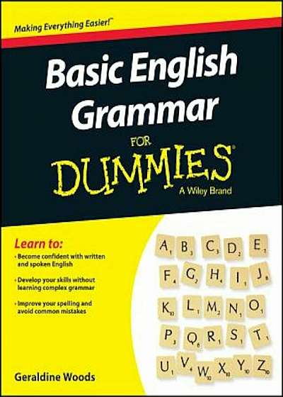 Basic English Grammar for Dummies - Us, Paperback
