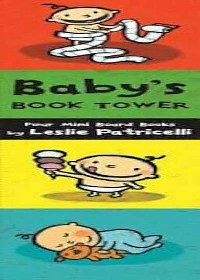 Baby's Book Tower: Four Mini Board Books, Hardcover