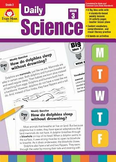 Daily Science, Grade 3, Paperback